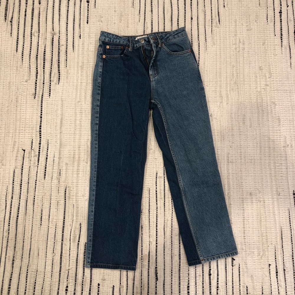 TopShop 2-tone Jeans